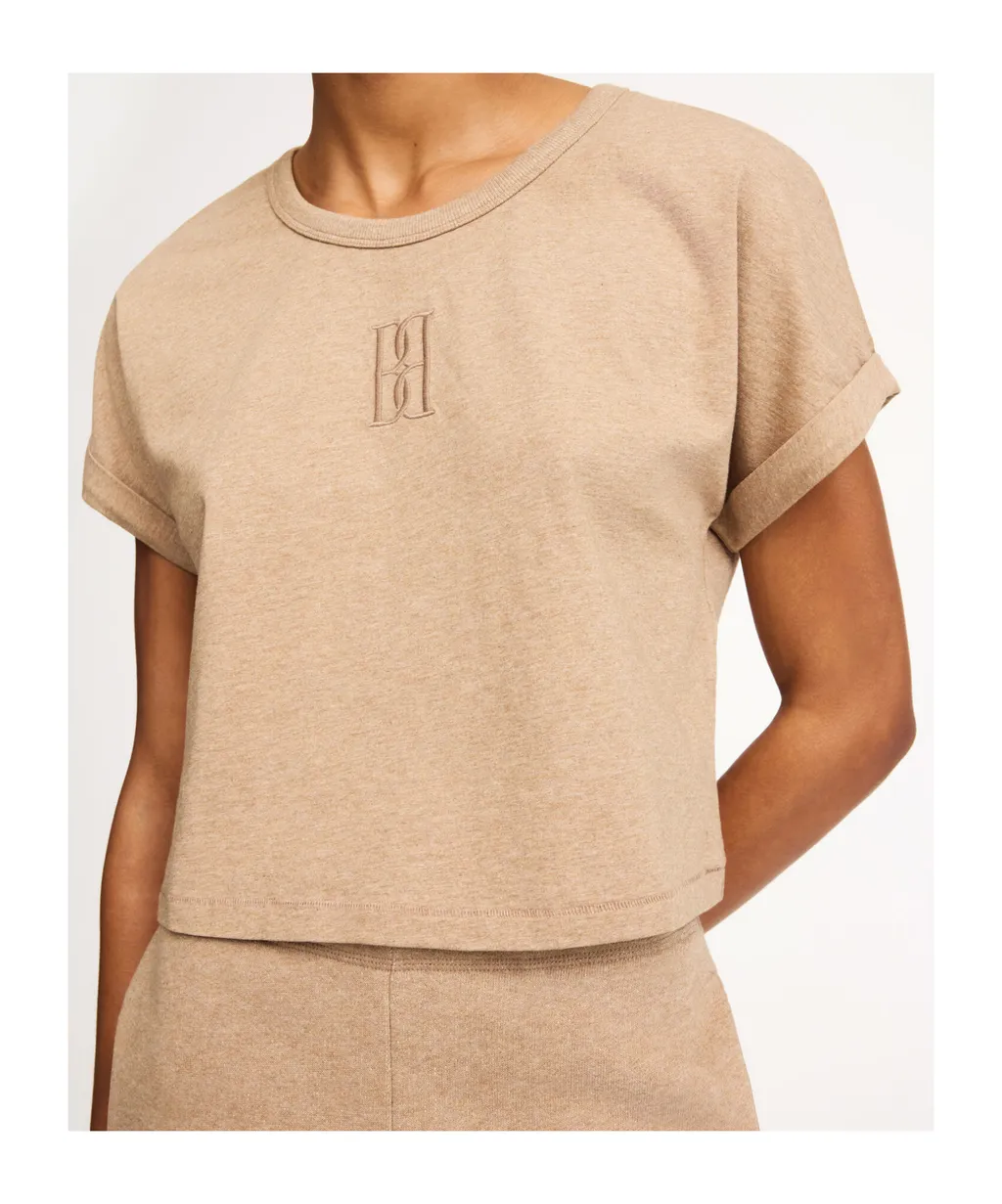 Hrdalia Embroidered-Logo T-Shirt