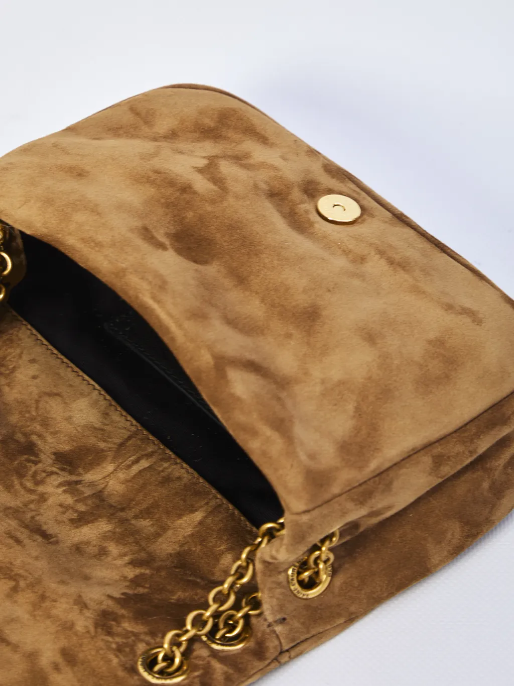 Jamie 4.3 Quilted Suede Shoulder Bag