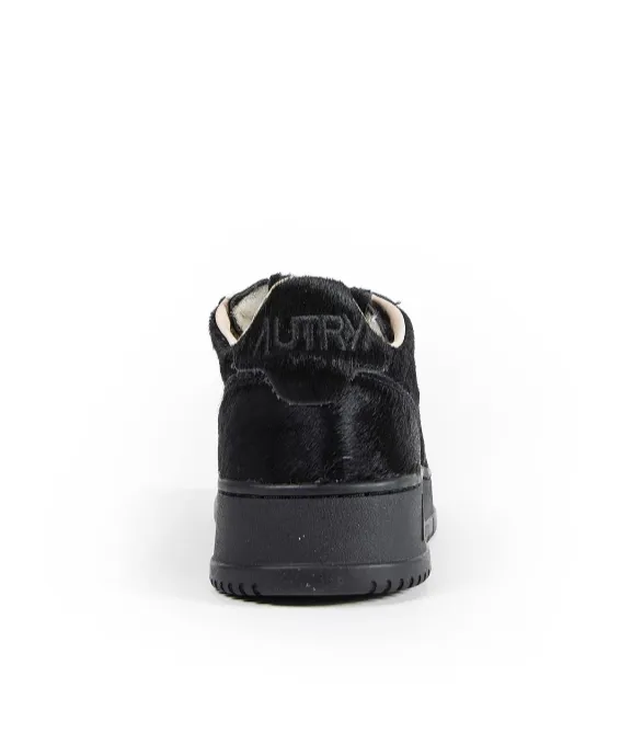 Calf Hair Medalist Low Trainers