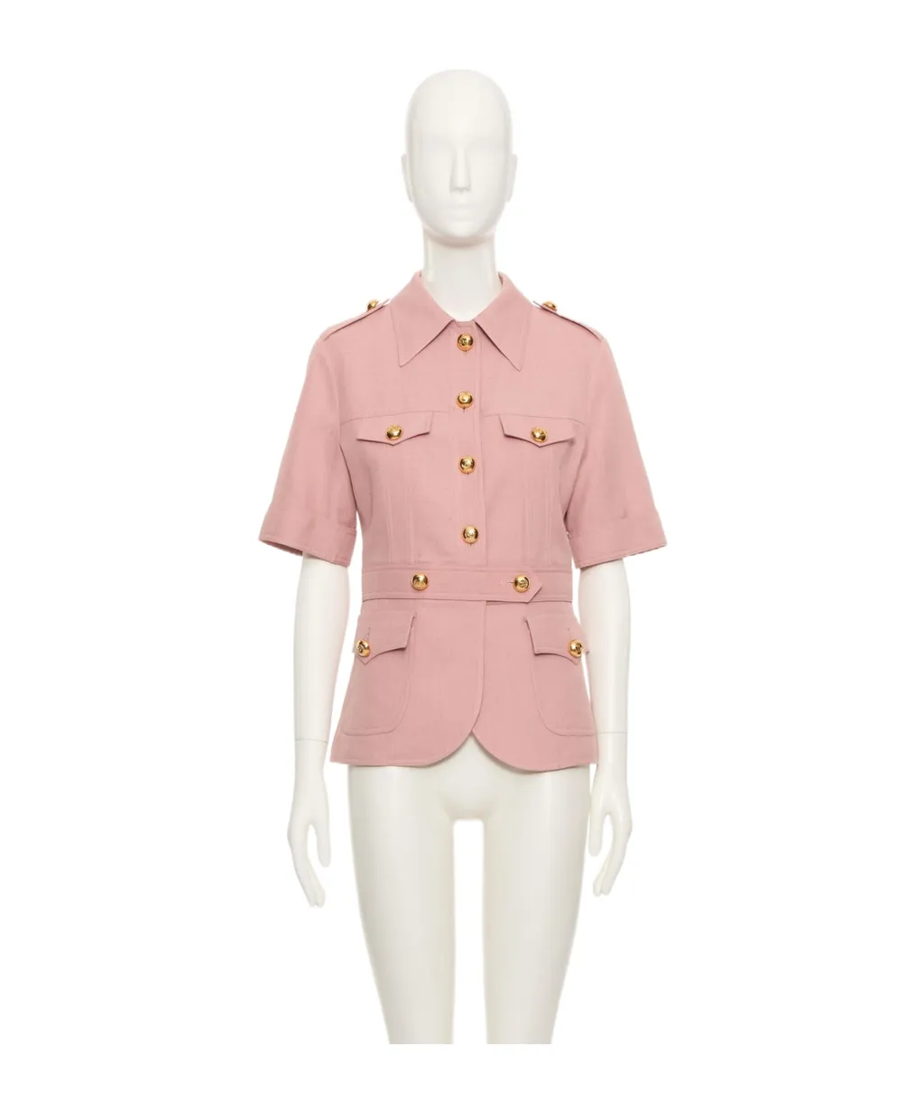 Short Sleeve Casual Jacket