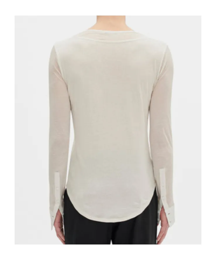 Leo Cotton Jersey Top