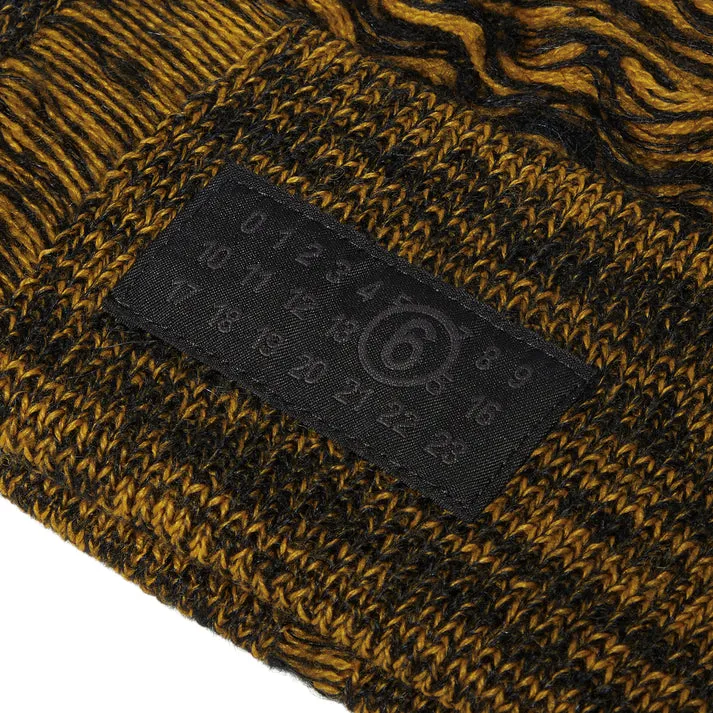 Patterned-Jacquard Beanie