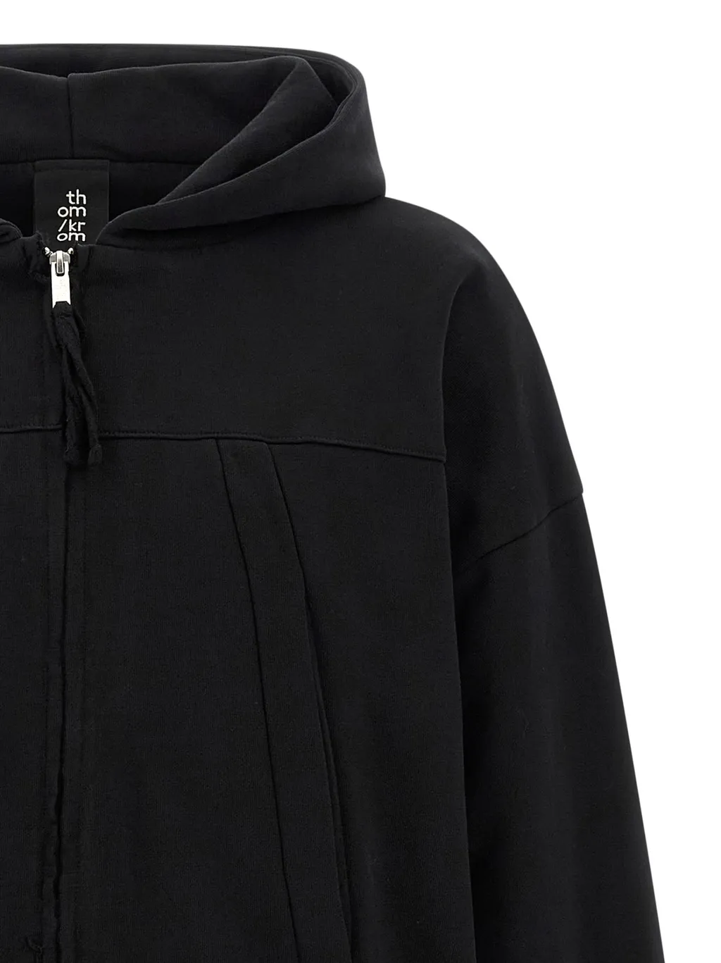 Thom Krom Zip-Closure Hoodie Sweater
