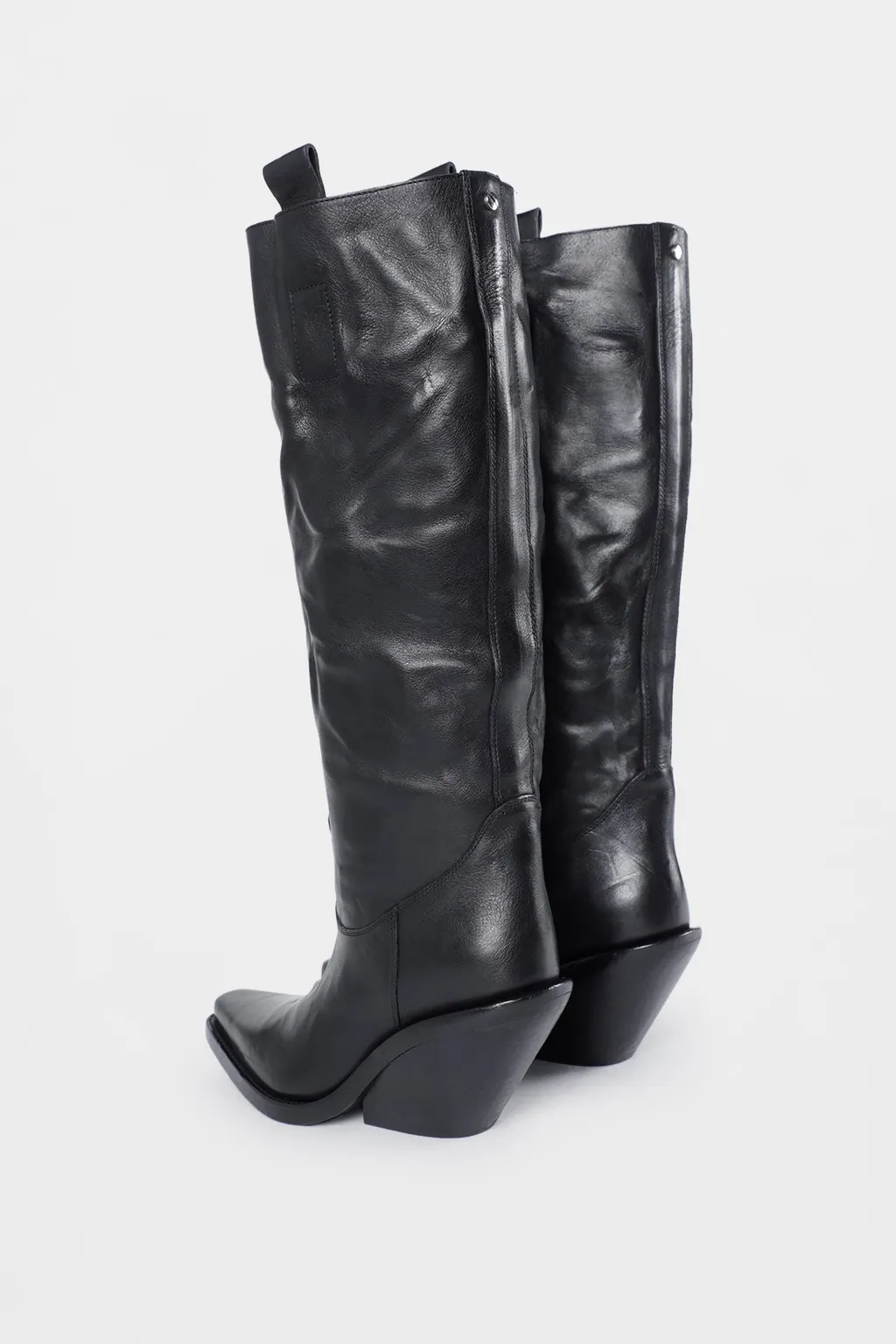 Lidar Calf-Leather Cowboy Boots