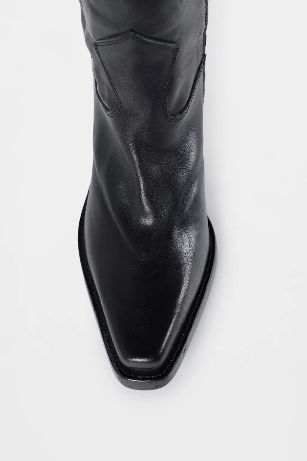 Lidar Calf-Leather Cowboy Boots