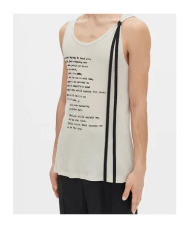 Seva Script Tank Top