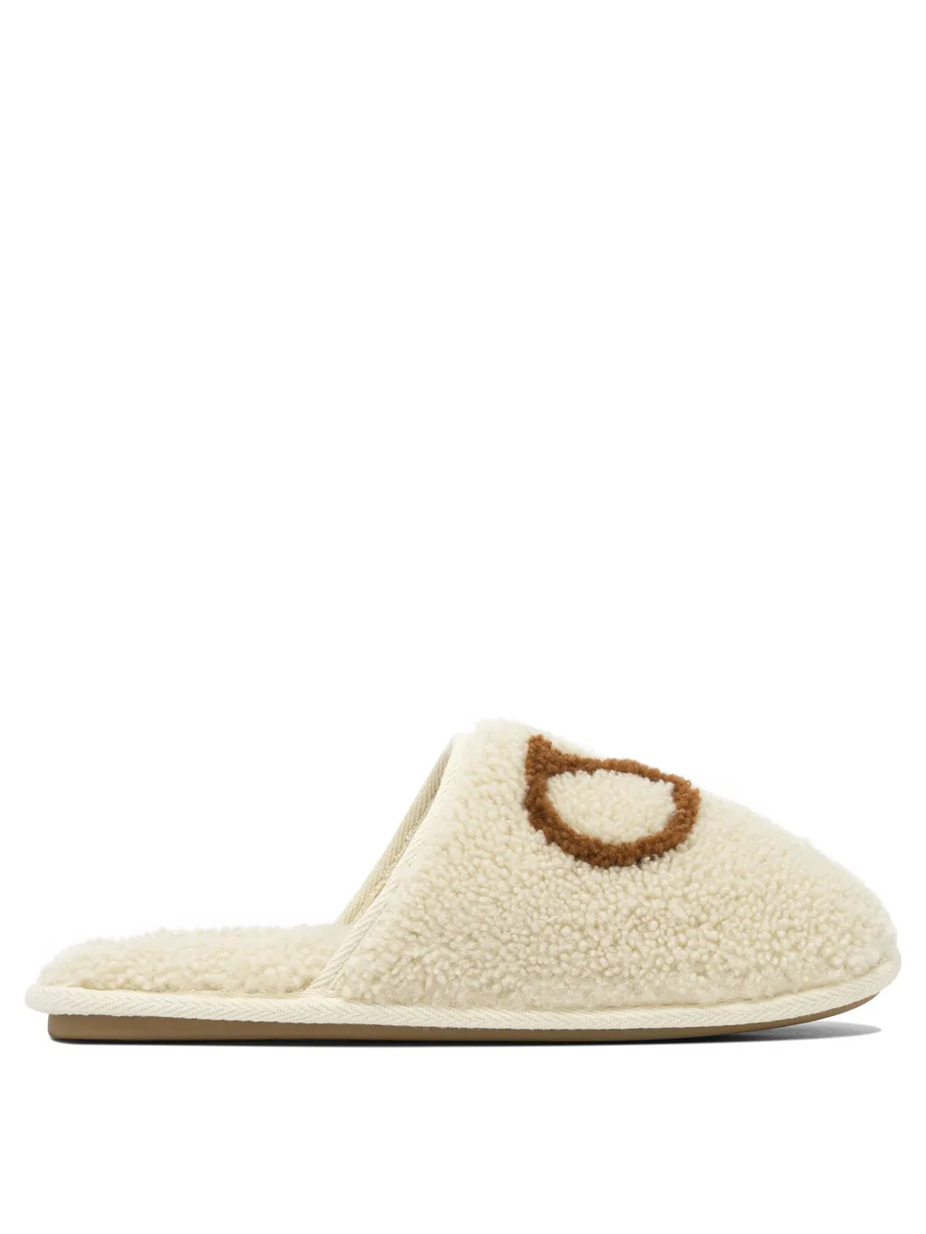 Logo-Embroidered Slippers