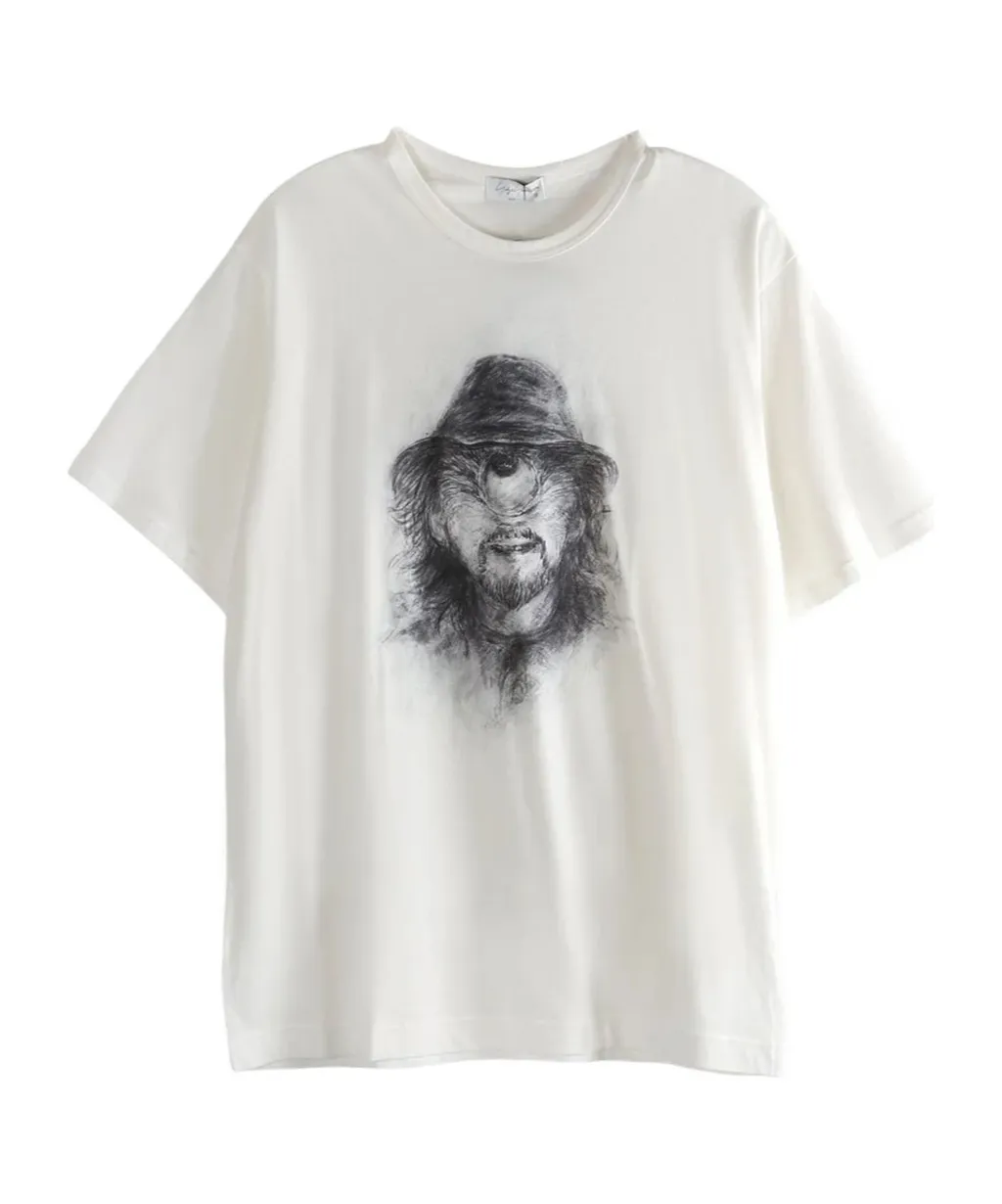 Sketch-Print T-Shirt