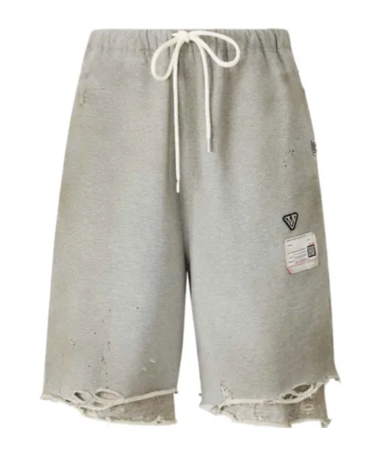 Layered Distressed Shorts