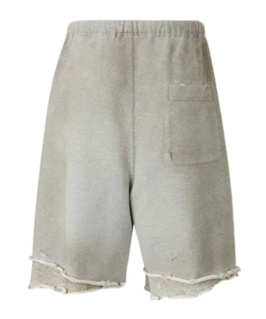Layered Distressed Shorts