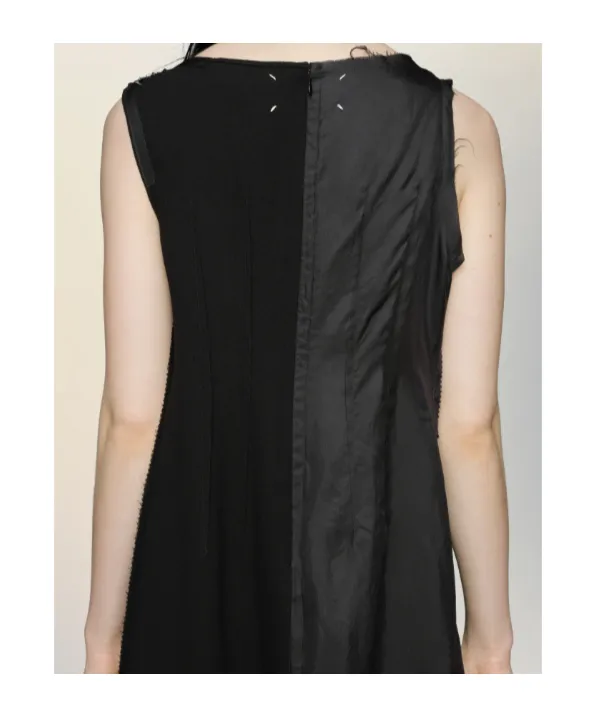 Maison Margiela Sleeveless Asymmetric Midi Dress