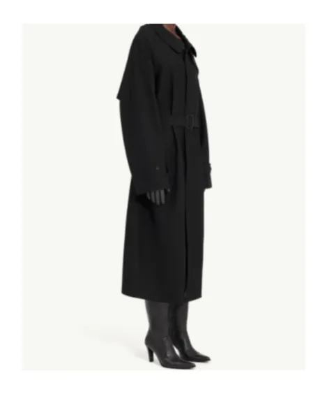 Mm6 Maison Margiela Belted Long Coat