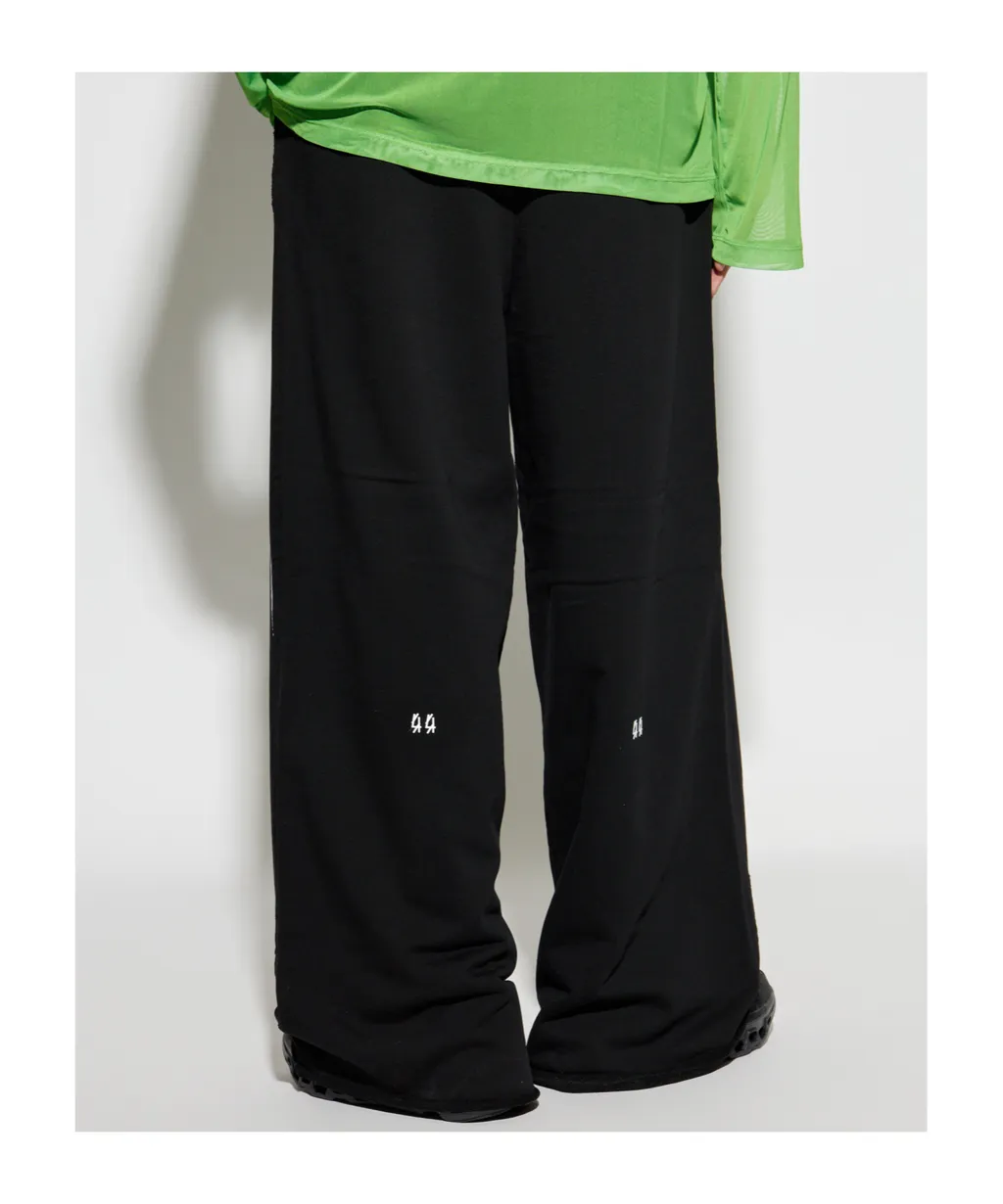 Graphic-Print Trousers