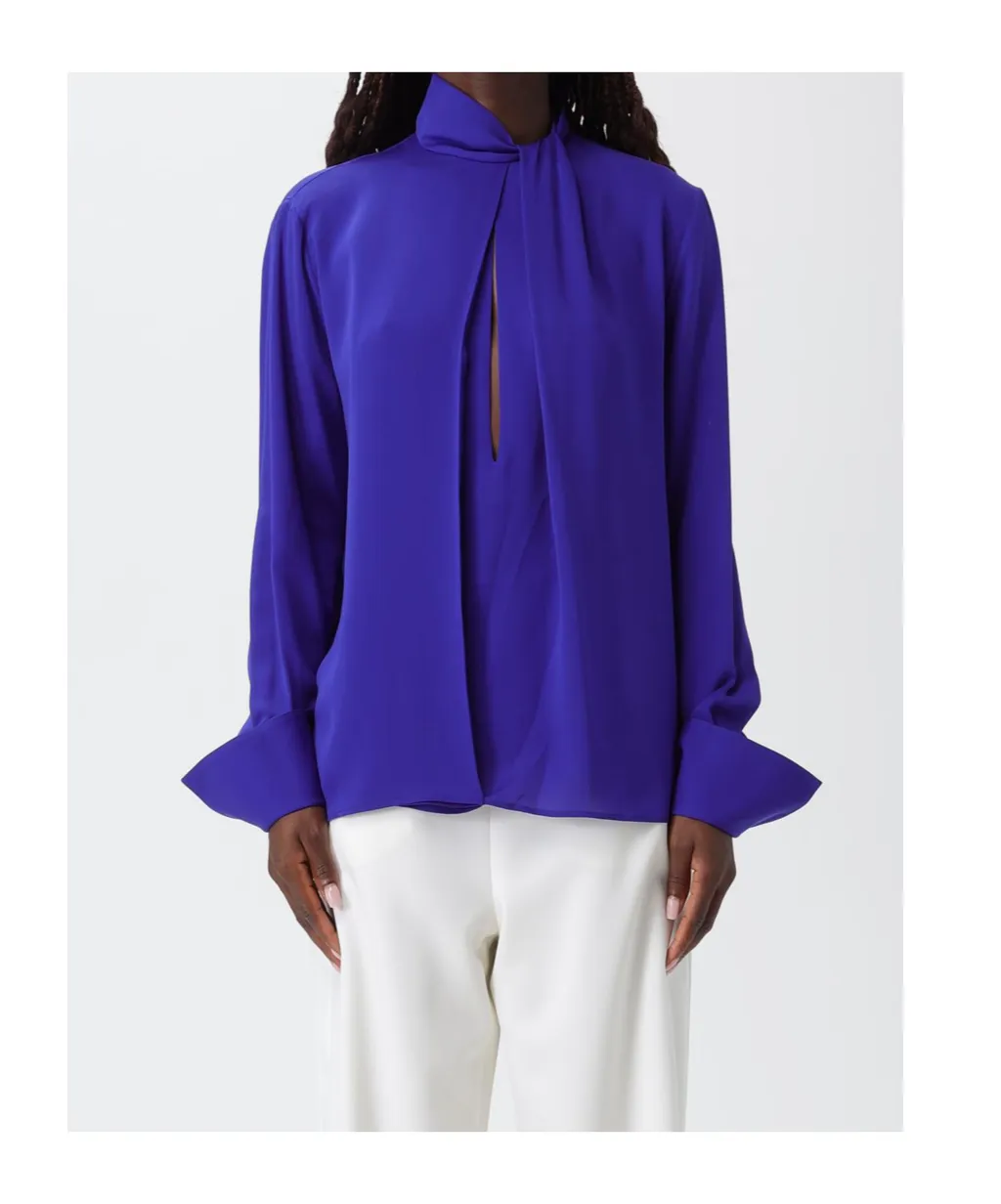 Tom Ford Long Sleeved Satin Blouse