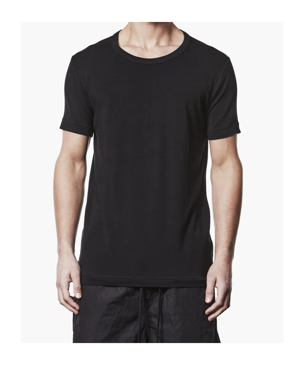 Worked-Seam Cotton T-Shirt