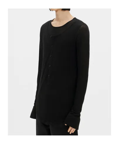 Leo Buttoned Cotton Top