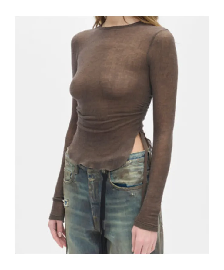 Oke Long Sleeve Crop Top