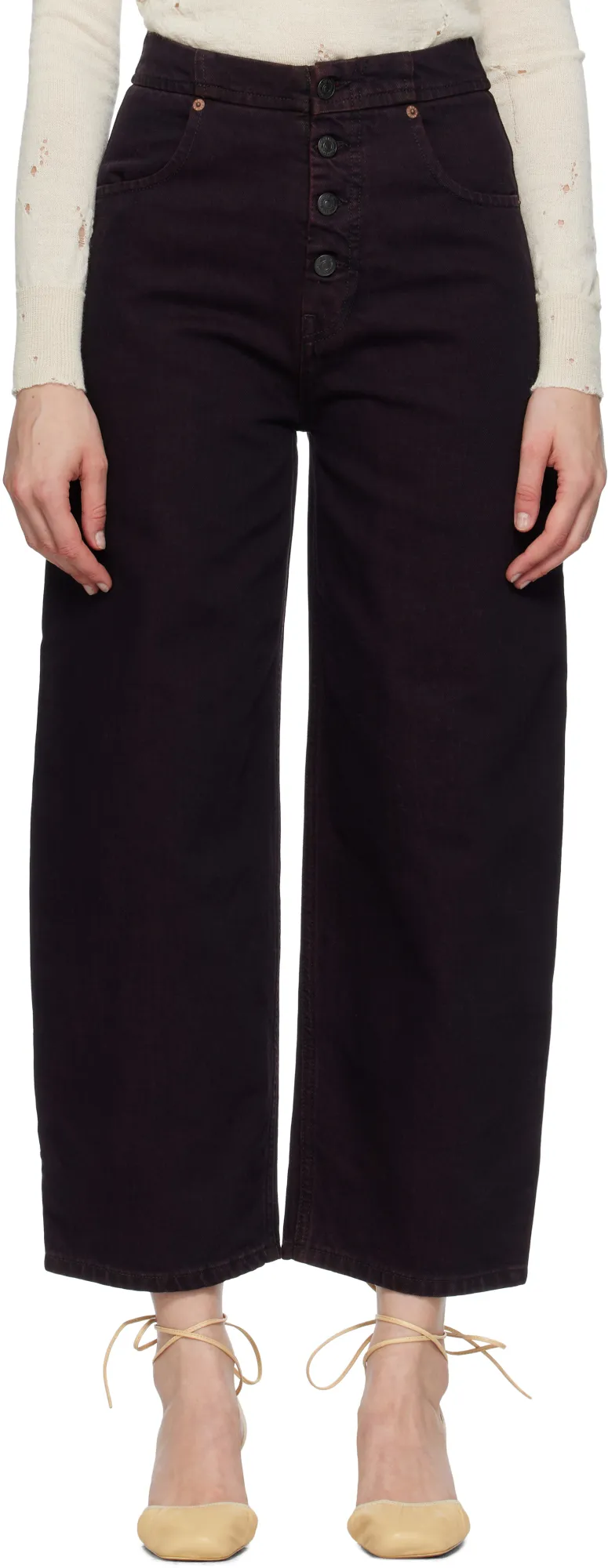 Barrel-Leg Jeans