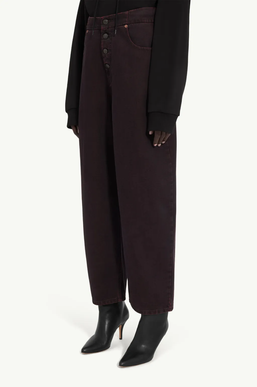 Barrel-Leg Jeans