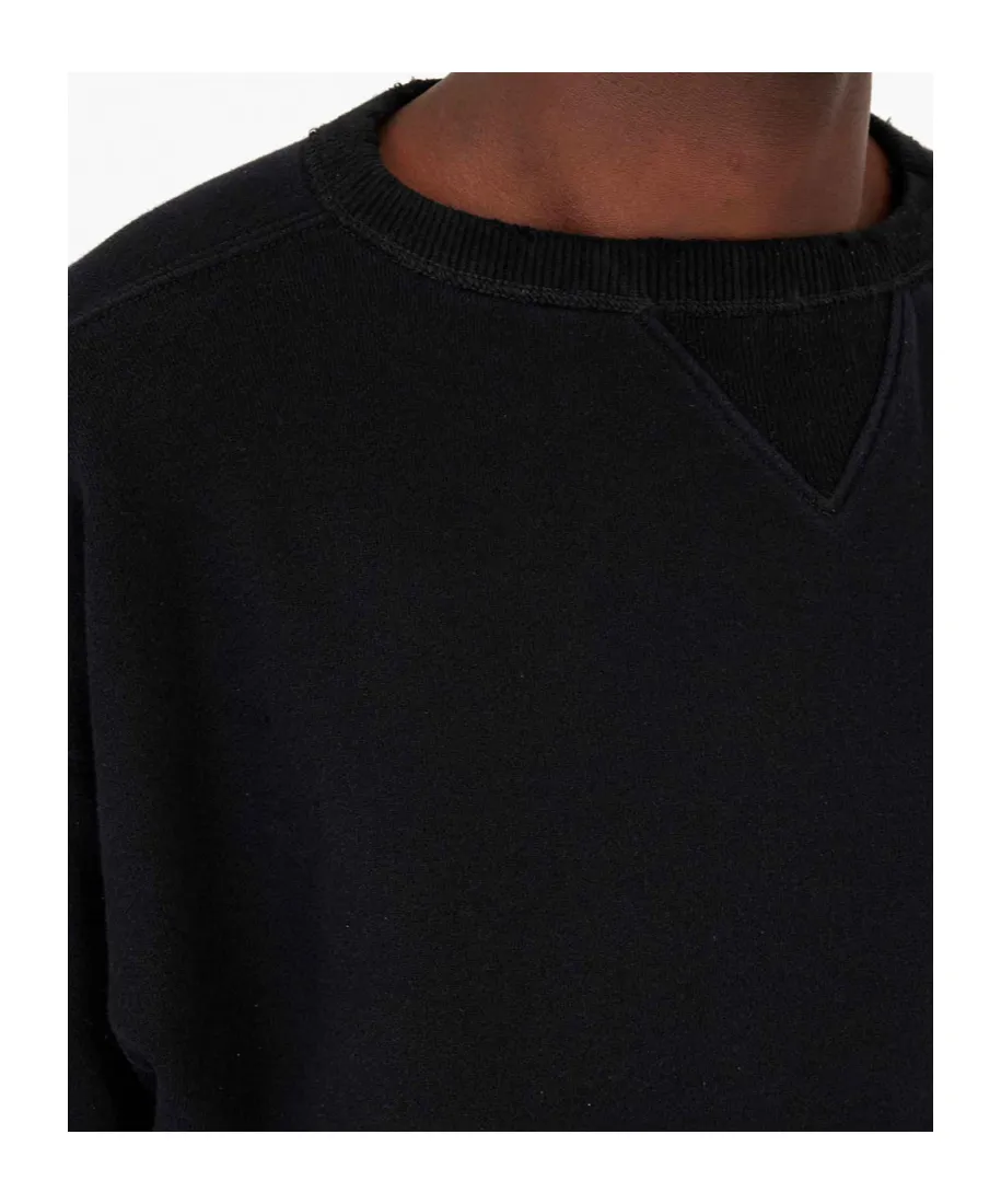 Maison Margiela Round Neck Long Sleeved Sweatshirt