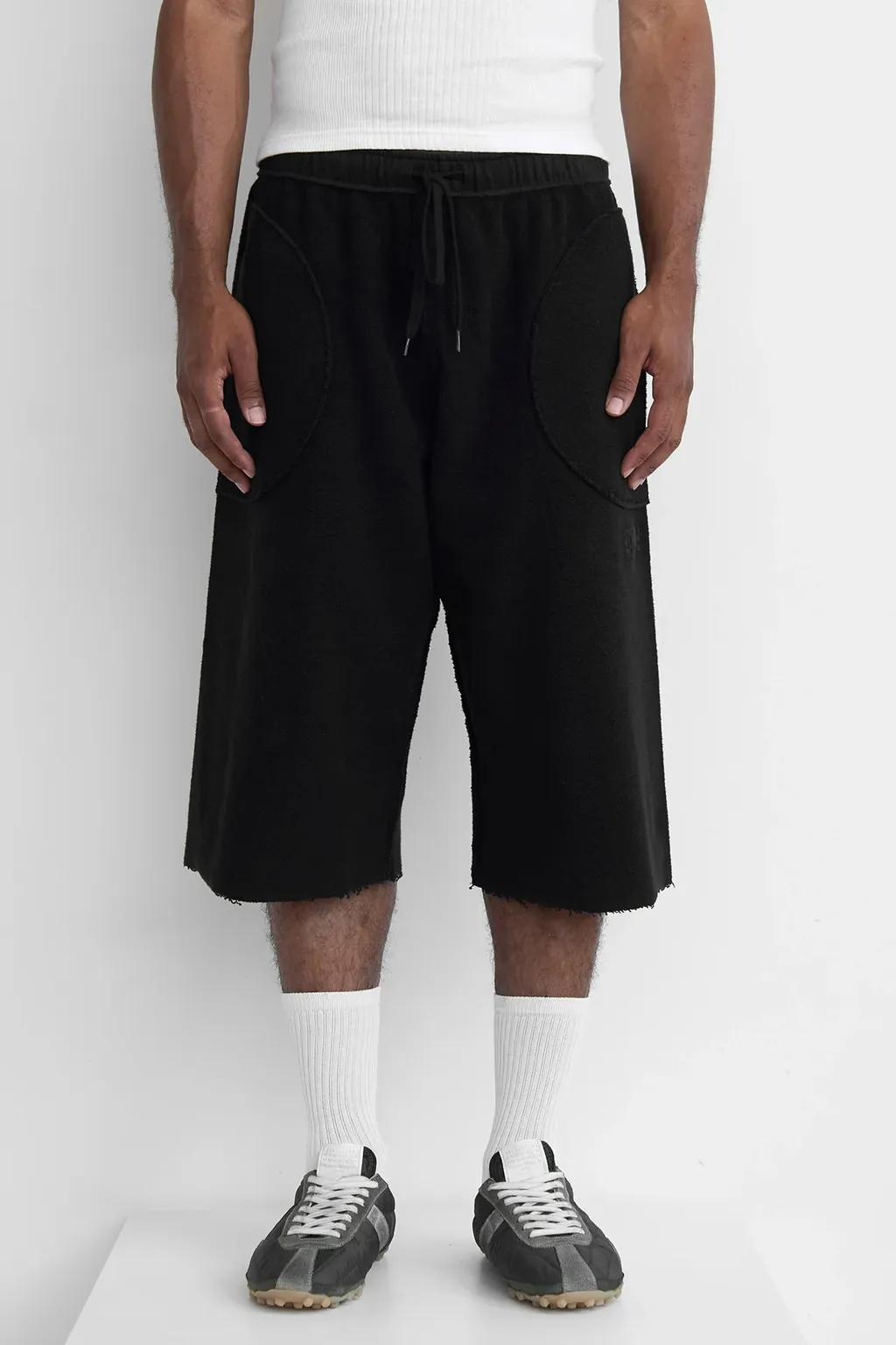 Mm6 Maison Margiela Drawstring Bermuda Shorts