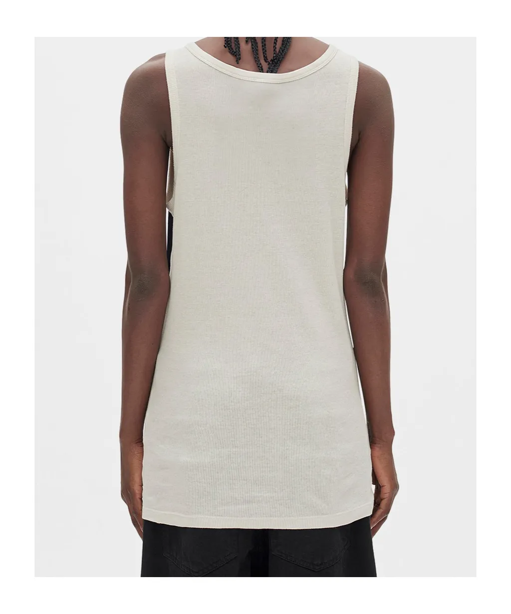 Seva Ribbed Grosgrain-Ribbon Top