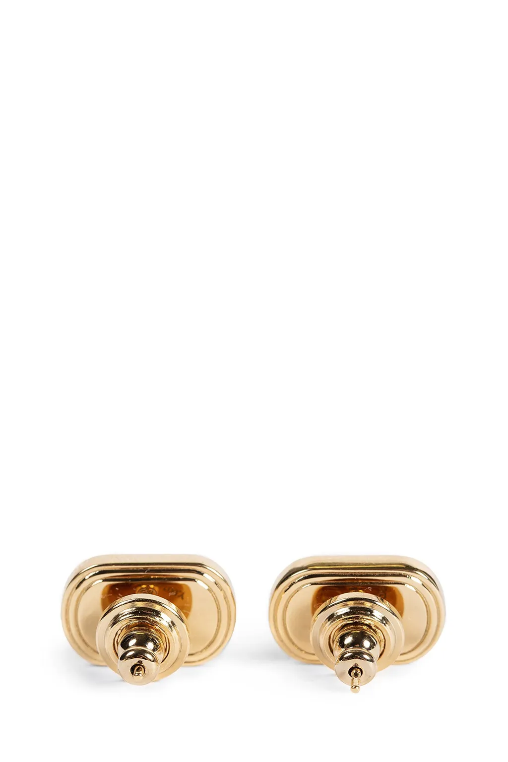 Oval Logo Earrings