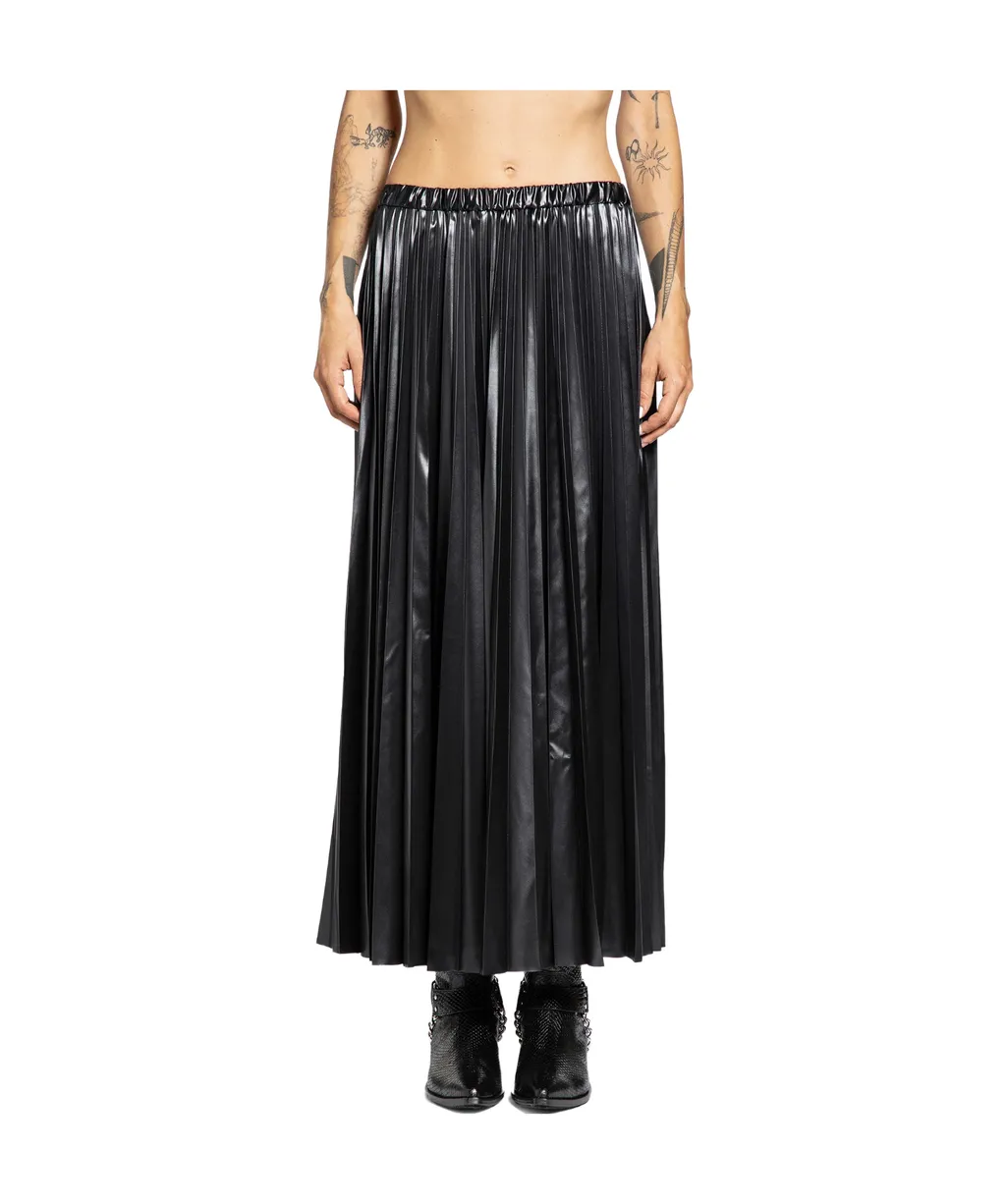Pleated Detail Skirt