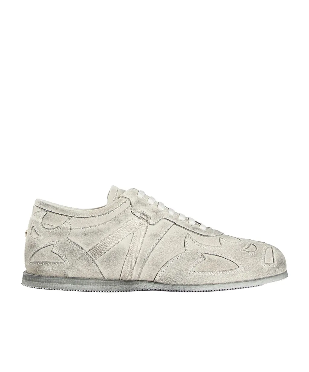 Lace-Up Low-Top Sneakers