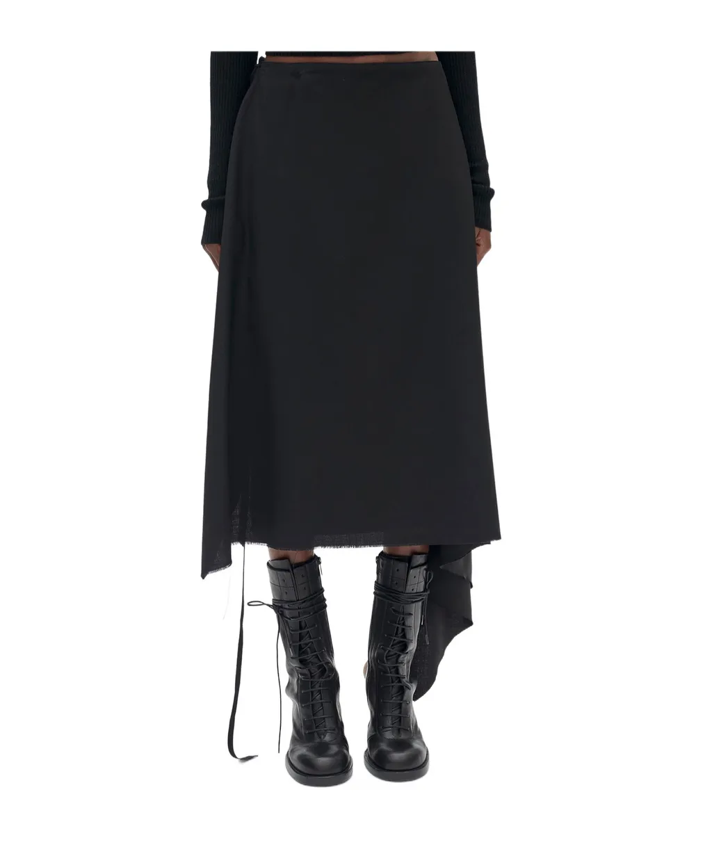 Wrap Asymmetric Skirt