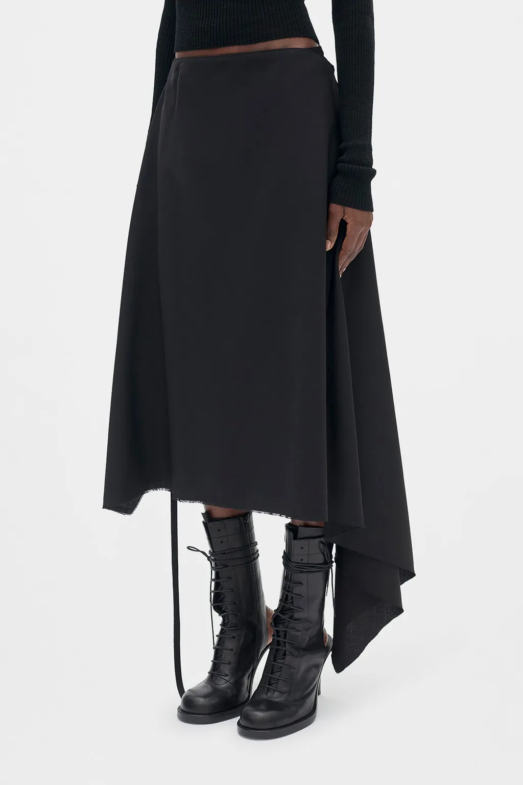 Wrap Asymmetric Skirt