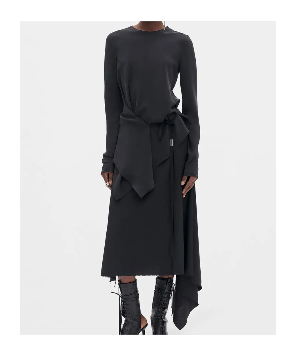 Wrap Asymmetric Skirt
