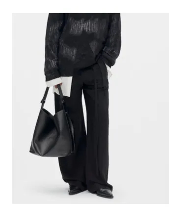 Anneke Tie-Waist Palazzo Pants