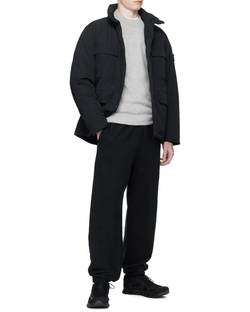 Compass-Badge Field Jacket