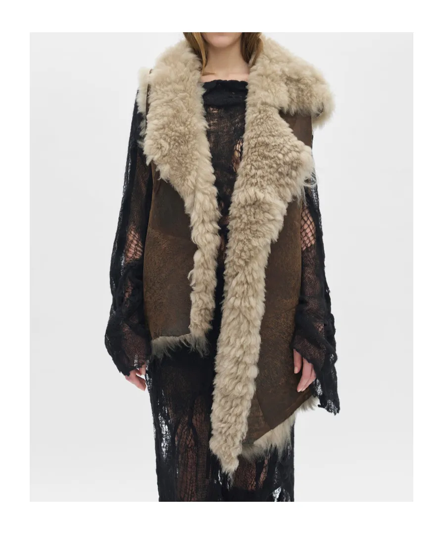 Ann Demeulemeester Asymmetric Sleeveless Vest