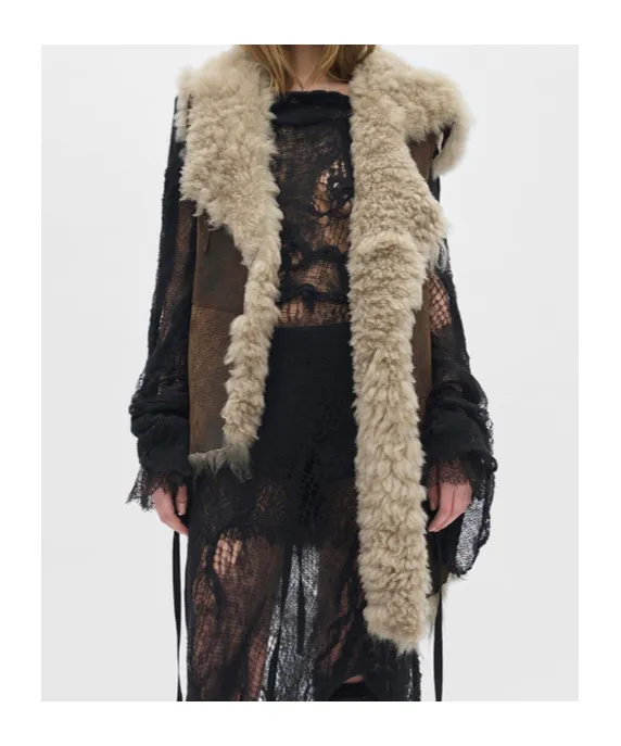 Ann Demeulemeester Asymmetric Sleeveless Vest