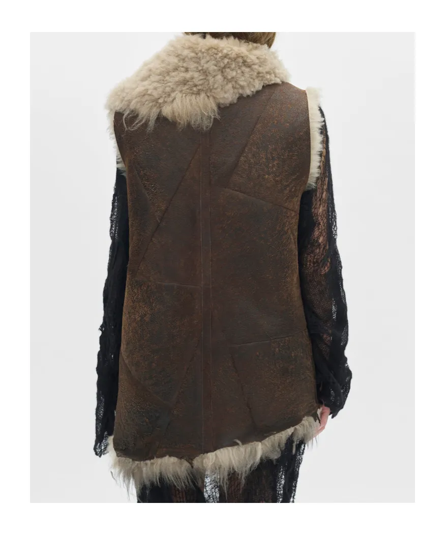 Ann Demeulemeester Asymmetric Sleeveless Vest