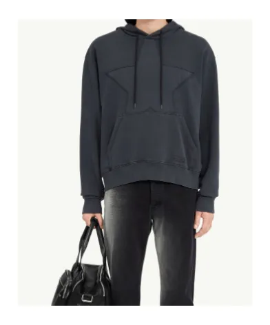 Mm6 Maison Margiela Numeric Embroidered Hoodie