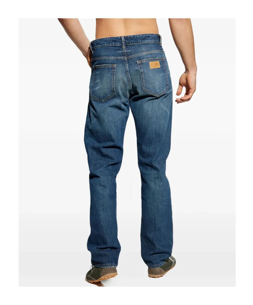 Mm6 Maison Margiela Tapered Leg Jeans