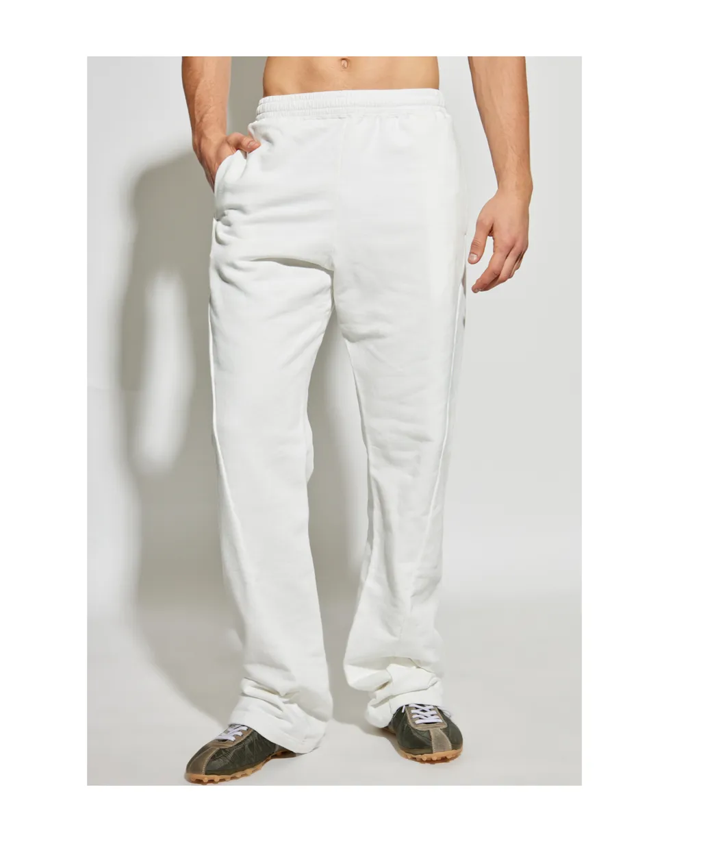 Mm6 Maison Margiela Numeric Embroidered Sweatpants