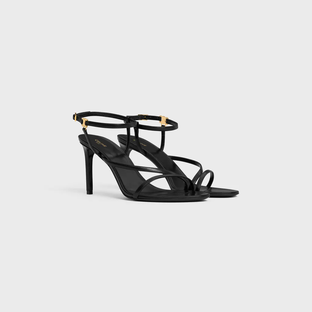 Celine Ava Sandal In Lambskin