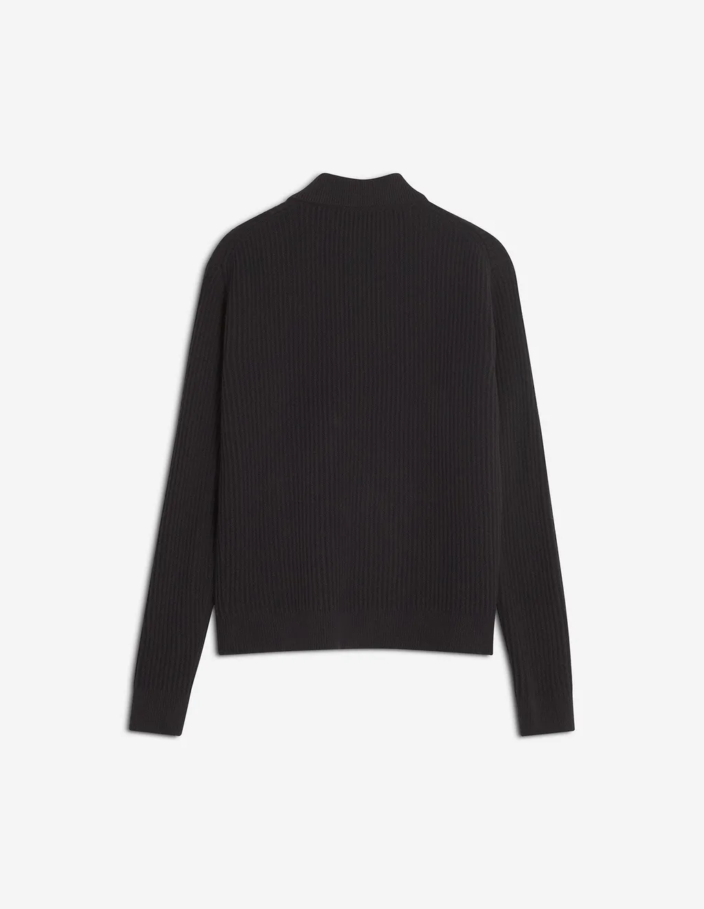 Maison Kitsuné Fox Head Ribbed Polo Jumper