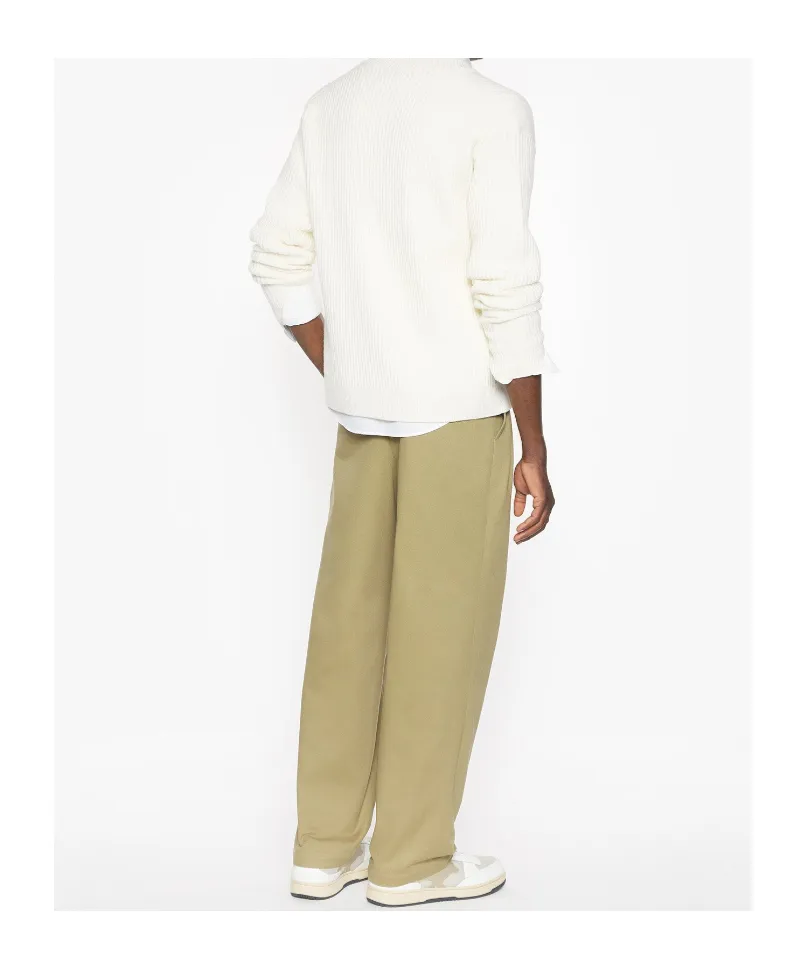 Maison Kitsuné Fox Head Ribbed Knit Cardigan