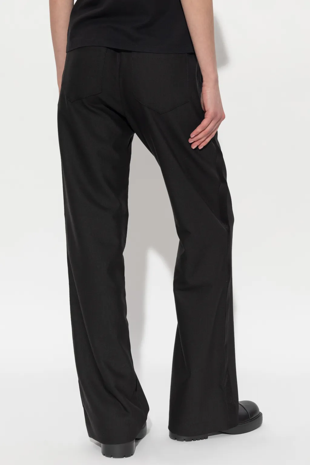Drawstring Side-Stripe Trousers