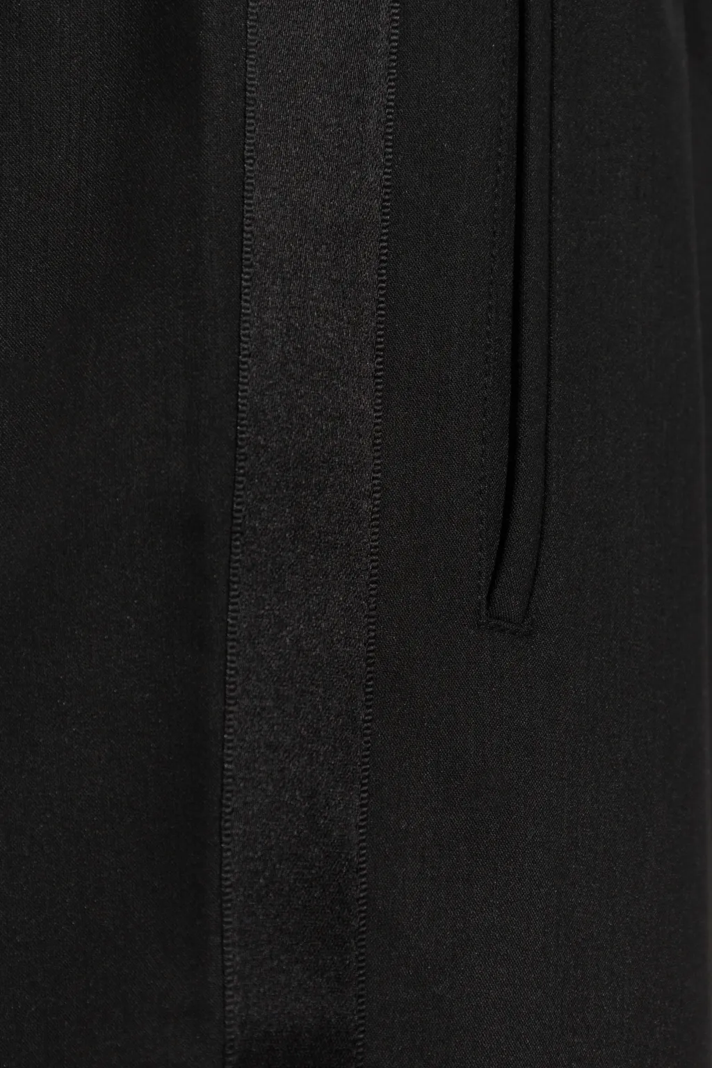 Drawstring Side-Stripe Trousers