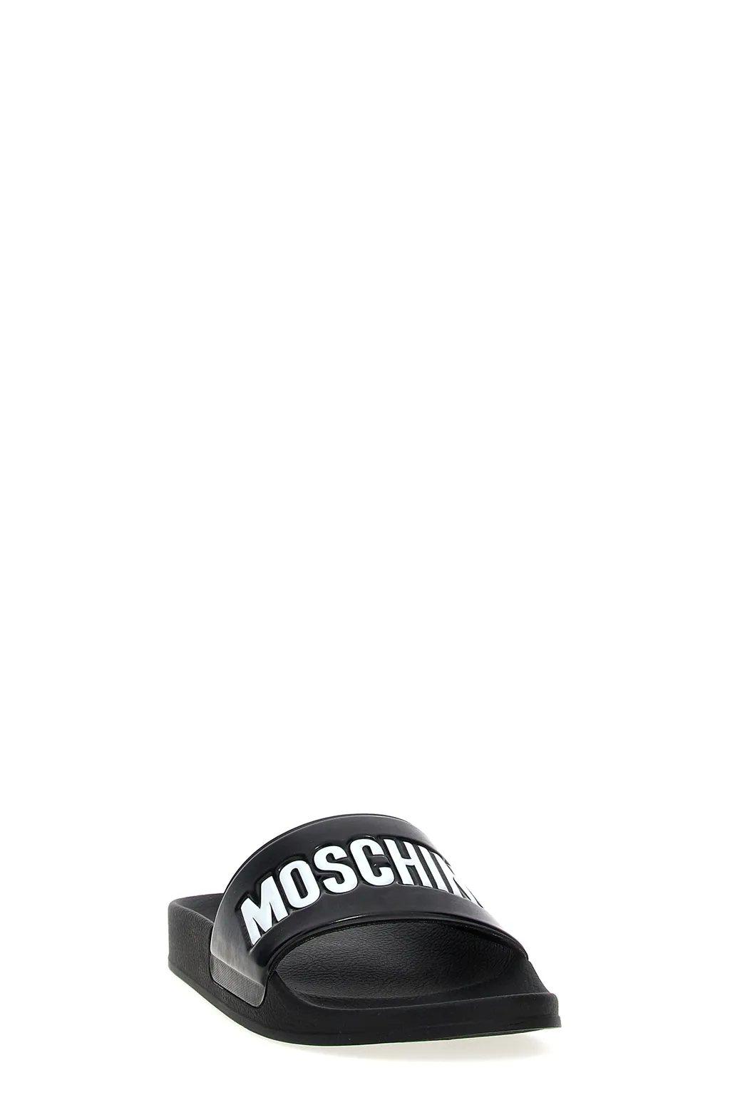 Moschino Logo Detailed Pool Slides