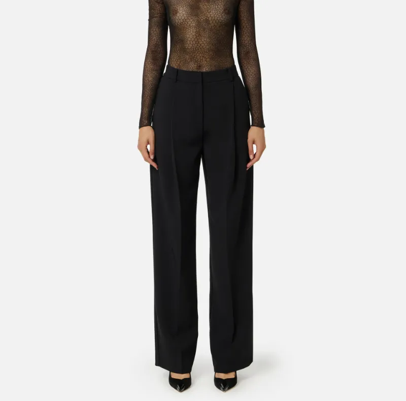 Elisabetta Franchi Lightweight CrÊPe Trousers