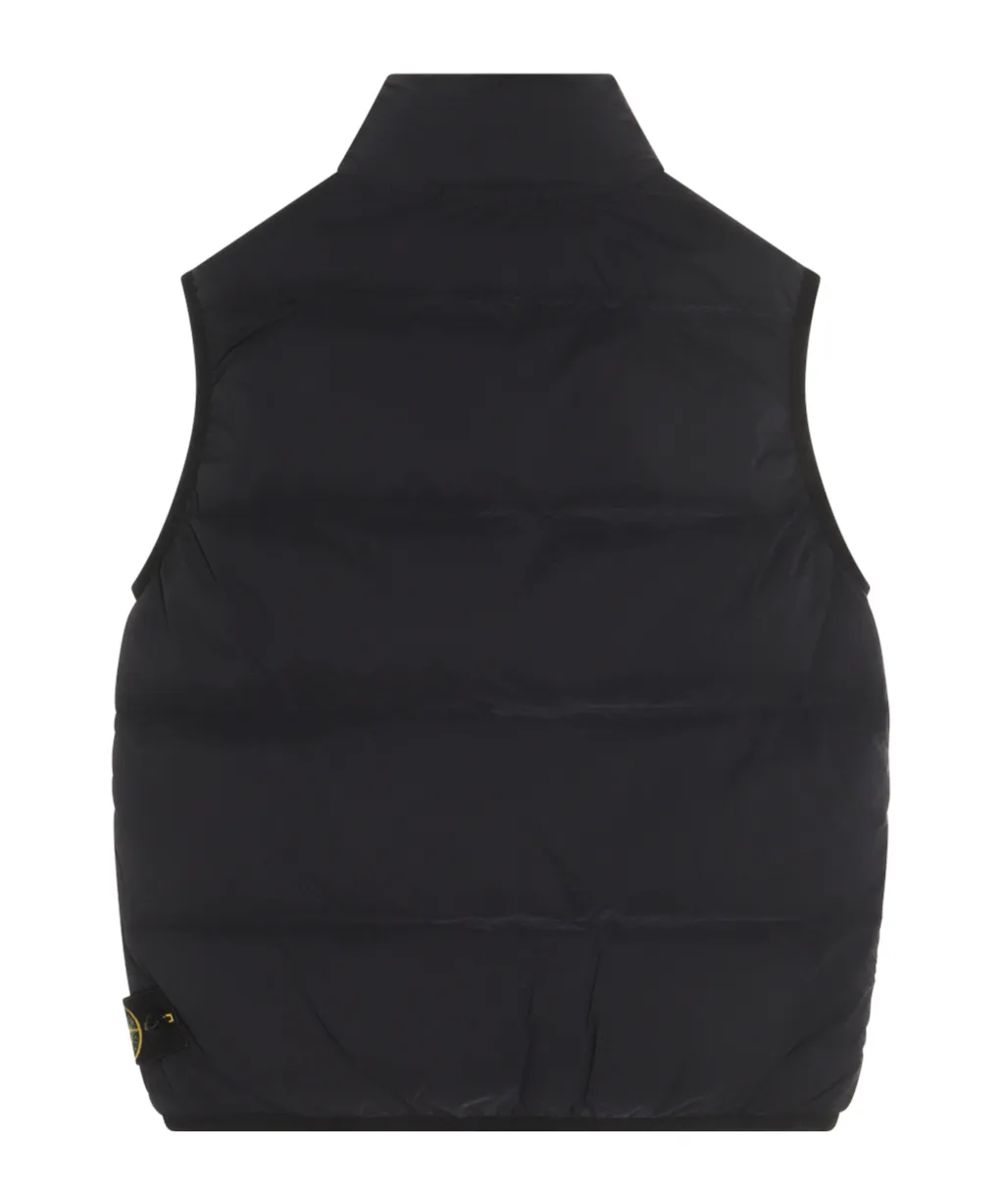 Stone Island Junior Zip-Up Padded Vest