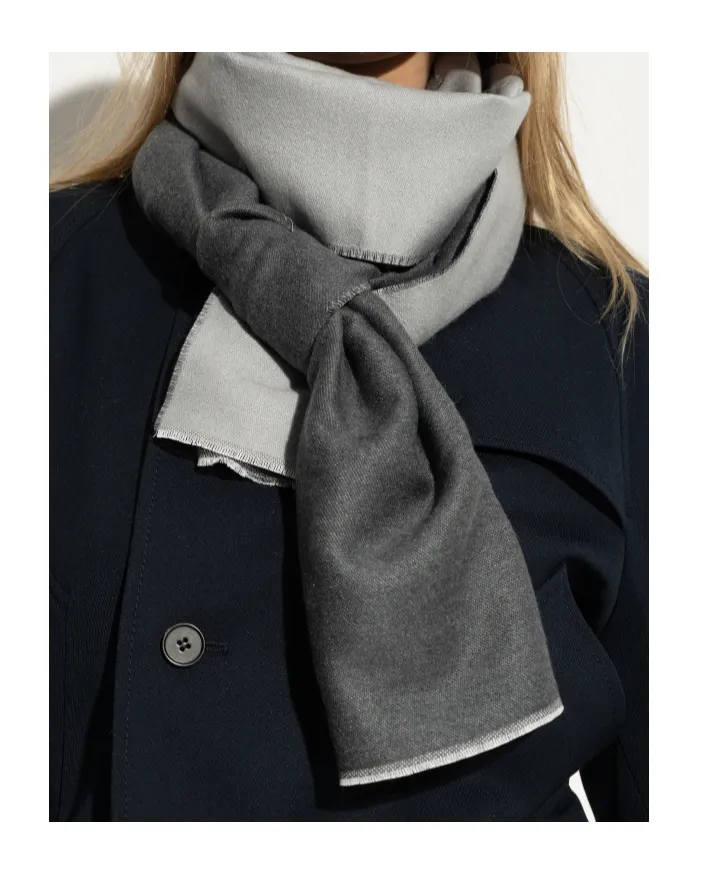 Givenchy Logo Embroidered Scarf
