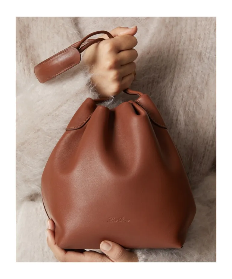 Leather Bucket Bag